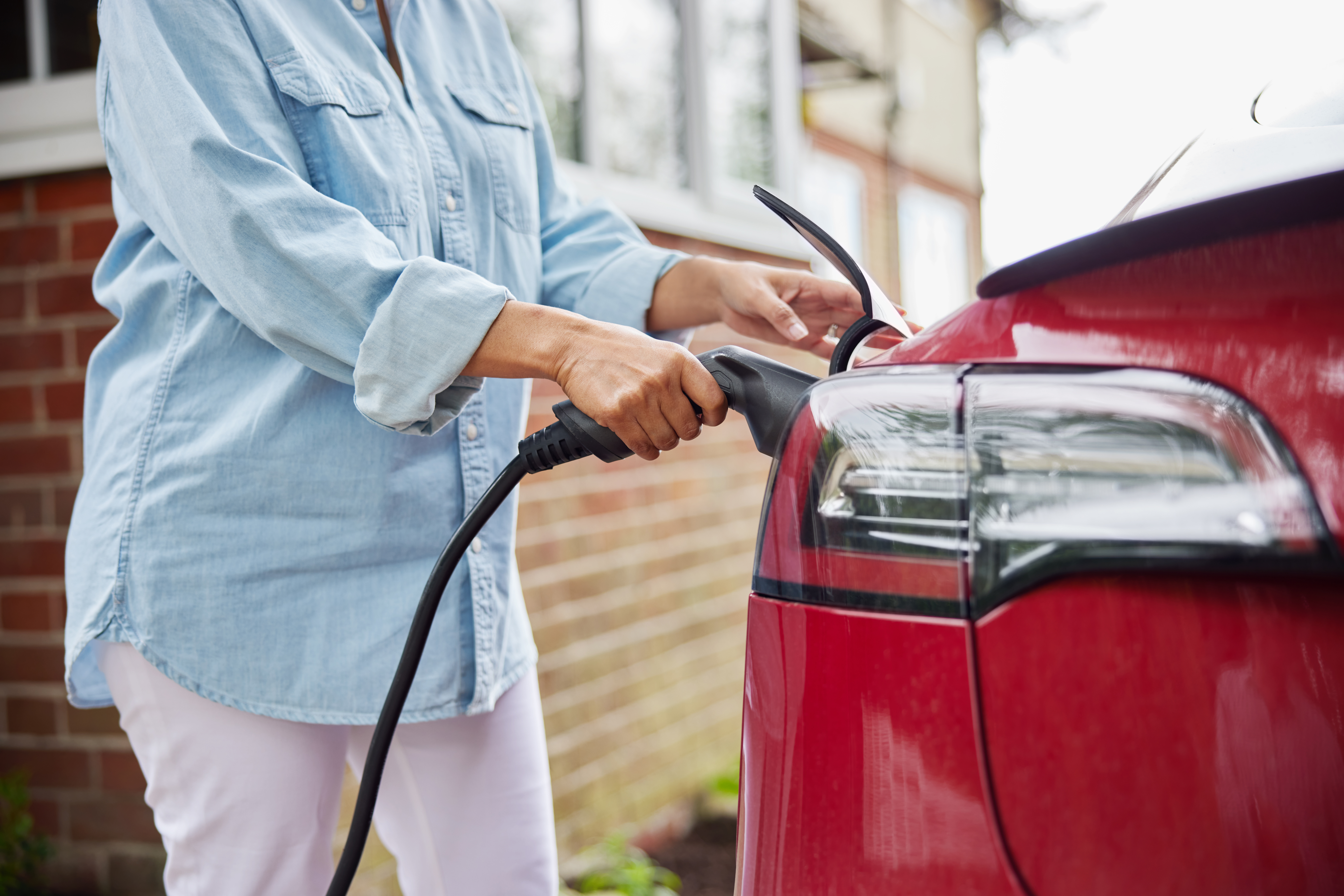 home electric vehicle charging station